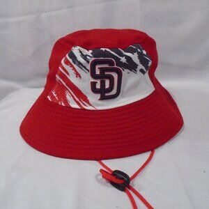 New Era 2022 San Diego Padres 4th Of July Bucket Hat Adults Size OS